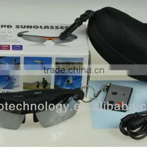 HD 720P Sunglasses Camera 5.0 Mage With 170 Degree Wide-angle thumbnail-1