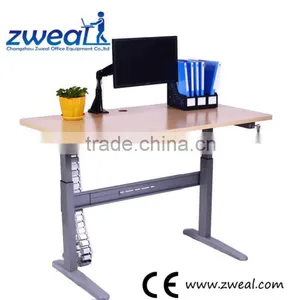 Easy to Adjust Height Portable Laptop Standing Table With a Drawer Factory Wholesale thumbnail-1