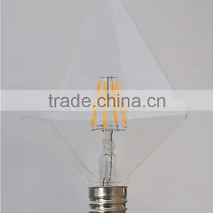Diamond Appearance Amber LED Filament Bulb Decorative Light-bulbs E27 240V thumbnail-1