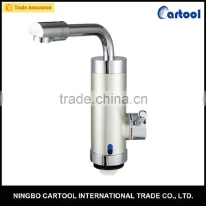 220V 3000W Tankless Electric Faucet Kitchen Water Heater Mixer Tap Supplier's Choice thumbnail-1