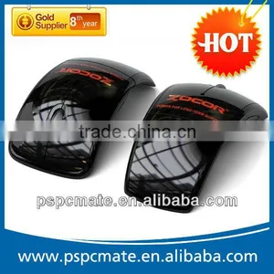 LOW MOQ Promotion Mini USB 2.4Ghz Snap-in Transceiver Optical Foldable Folding Arc Wireless Mouse for PC Laptop Computer Mice thumbnail-3