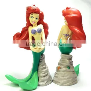 Plastic Mermaid,fish Beauty Toys,pvc Mermaid Decoration Figure thumbnail-1