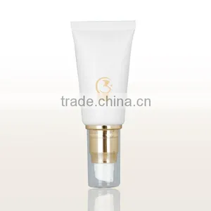 Pump White Cosmetic Tube thumbnail-1