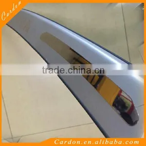 STEEL LED Blue LIGHT Illuminated Door Sill Plates Car LED Illuminated Door Sill Plate, Version Car Trunk Pedal for Toyota Wish thumbnail-5
