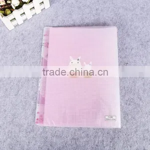 Lovely Cartoon pp Expanding File Folder Multipage Folding Document Holder a4 Hard Cover File Folder for Students thumbnail-2