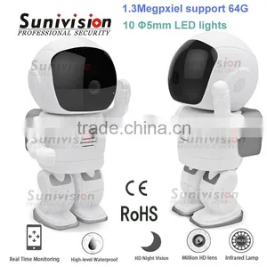 2 Years Warrant Time H.264 Digital IP66 Wireless Wifi ip Camera thumbnail-1