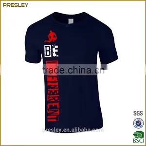 Presley Oem Men Short Sleeve Hot Sale Breathable Custom Cheap t Shirt Printing thumbnail-2