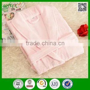 High Quality Terry Soft Bathrobes Unisex Nightgowns Bathrobes Bamboo Fiber thumbnail-2