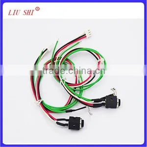 China Custom DC Power Jack Cable Wire Harness thumbnail-1