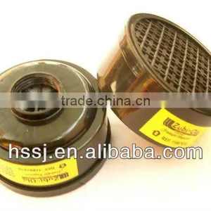 2016 Military Gas Mask Half Face Gas Mask New Actived Carbon Filter TPR Frame Military Gas Masks Disposable thumbnail-5
