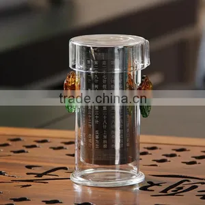 Special Design 250ml Galss Ware Two Ears Handle Teaware Heat Resistant Teaware and Tea Cups Hand-made Glass Teaware thumbnail-5