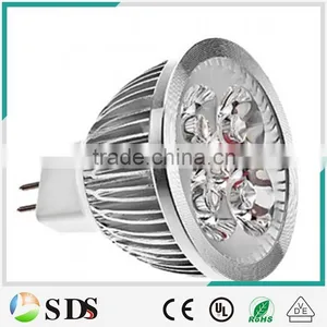 LED Spotlight LED Spot Light MR16 4W Warm White High Power Spotlight DC12V thumbnail-1