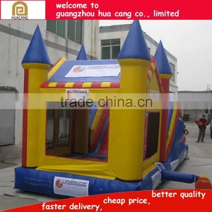 Castle Shape Multicolor House Inflatable Bouncer thumbnail-5