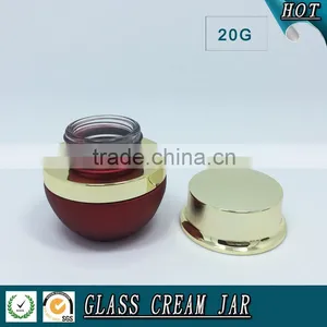 20G Colored Glass Jar for Eyecream thumbnail-2