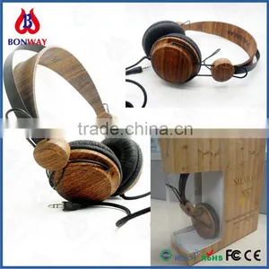 Best Quality Fashion Wood Headphones thumbnail-1