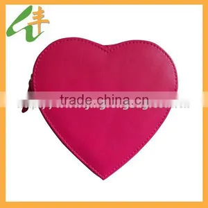 Lovely Fashion Heart-shaped Leather Coin Purse thumbnail-1