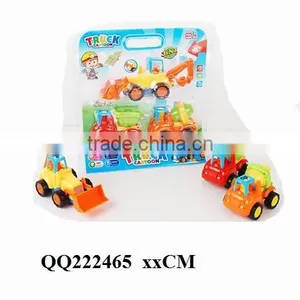 4PCS Kids Friction Farmer Car With Bulldozer ,friction Car for Kids thumbnail-2
