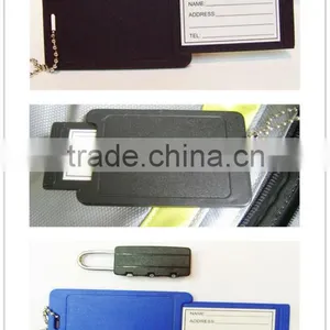 Travel Prevent Missing Blank Hard Plastic Luggage Tag Maker thumbnail-1