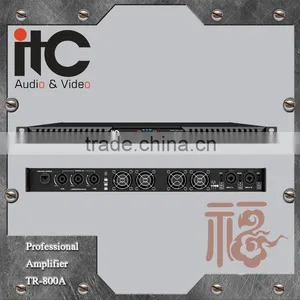 ITC TR Series 800W to 3200W Using Power Tracking Amplifier Tech 2 Channel 1U Professional Power Amplifier thumbnail-1