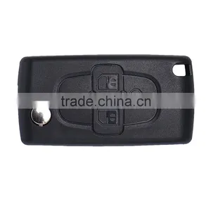 Best Price Key Cover Citroen For Peugeot 1007 Citroen C8 4 Button 407 Remote Flip Key Cover thumbnail-6