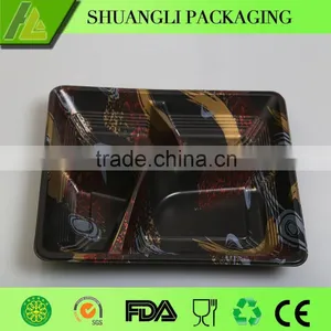 Plastic Disposable Food Container With 4 Compartments thumbnail-2