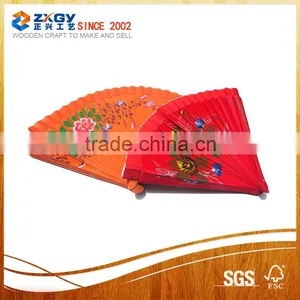 Personalized Wood Souvenir Items Wood Hand Fan thumbnail-1