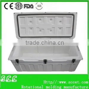 Rotomolding Fish Totes and Fish Container Frozen Fish Holding Bin Fish Ice Cooler Box Quality Choice thumbnail-3