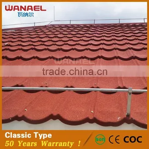 NEW STYLE BUILDING MATERIALS Stone Coated Long Span Metal Roofing Sheet Sizes Quality Choice thumbnail-1