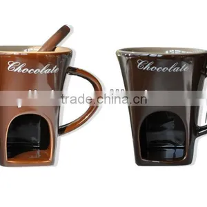 Hig Quality Pchocolate Fondue Mug Set for Promotion thumbnail-1