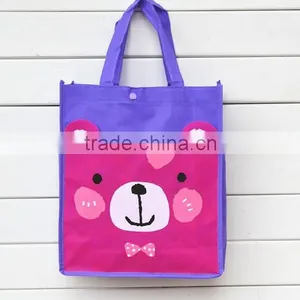 Full Printing Non Woven Bag Student Handle Lovely Bag for Shopping thumbnail-3