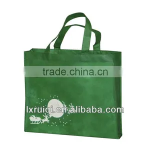 Fashion Environmental Friendly Green Non-woven Shopping Bags thumbnail-1