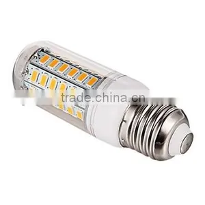 E27 12W 56x5730SMD 1200LM 3000-3500K Warm White Light LED Corn Bulb (220-240V) thumbnail-2