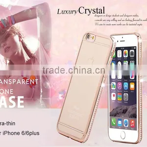 For Iphone 5 5s 6s Clear Transparent Crystal TPU Soft Phone Case thumbnail-2