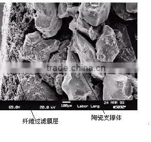 Flanged Porous Ceramic Filter Tube for Sewage Treatment Plant thumbnail-2