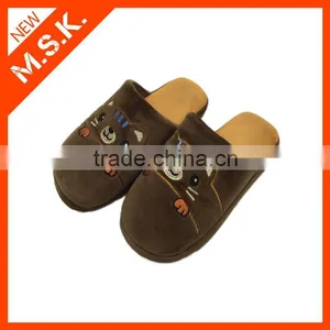 Cheap Men Cloed Toe Cartoon Printed Indoor Slipper thumbnail-1