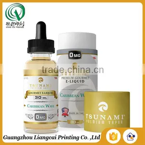 E-liquid Packaging Recysled Eco-friendly Custom Printed Cosmetic Round Box Round Box for Cosmetic thumbnail-2