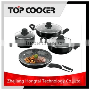 Aluminium Press Stone Coated Cookware Set thumbnail-1