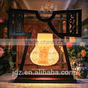 Hotel Bedside Porcelain Table Lamps Ceramic Restaurant Table Lamp Wood Lamp 2016 Floor Standing Lamps thumbnail-1