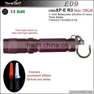 Waterproof Mini Rhinestone Flashlight E09 thumbnail-2