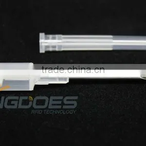 Animal Transparent Syringe With RFID Tracking Chip thumbnail-1