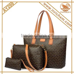 3pcs In a Lot Popular Ladies Handbag,Shoulder Bag And Clutch Set thumbnail-2
