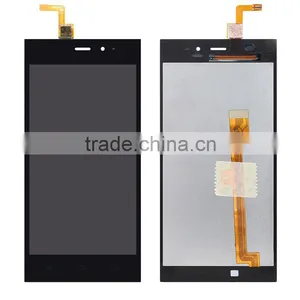 Original Genuine LCD Screen With Digitizer Assembly For Xiaoimi Mi3 - Black thumbnail-1
