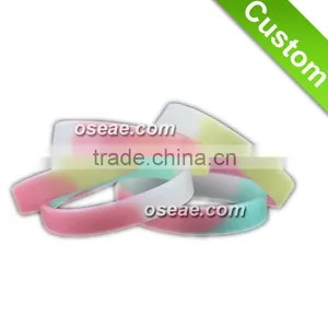Custom Glow in the Dark Bracelets Wrist Bands thumbnail-1