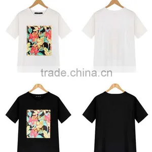High Quality Custom Slim Fit Designed T-shirt Printing thumbnail-2