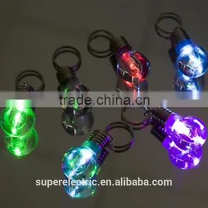 Made in China High Quality Promotional Gifts Wholesale Cheap Lamp Led Keychain thumbnail-1