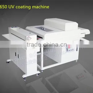 650 UV Liquid Coating Machine for Digital Prints on Sale Made in China thumbnail-1