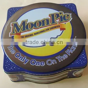 Cute Irregular Packing Tin Box for Cookies thumbnail-1