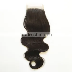 Large Stock Lace Front Human Hair Closure With Baby Hair Remy Indian Hair thumbnail-6