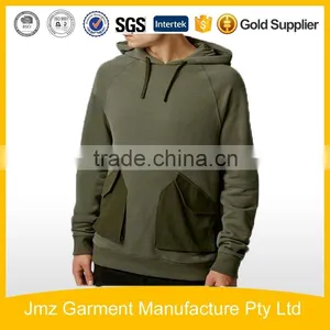 OEM Plain Color Hoodies Men Pullover Low Moq Apparel thumbnail-1