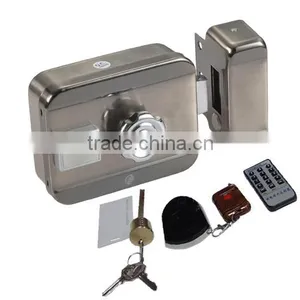 Multiple Unlock Ways Electric Motor Lock With RFID Reader 12-18VDC thumbnail-2
